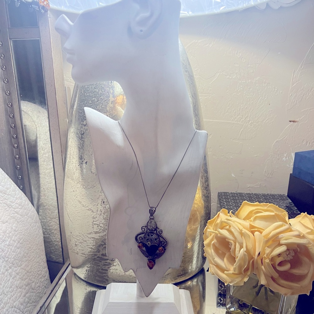 Silver necklace